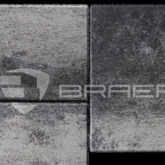 Тротуарная плитка Старый город Венусбергер, Color Mix Ночь, 40 мм